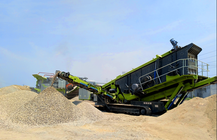 履帶式移動破碎站